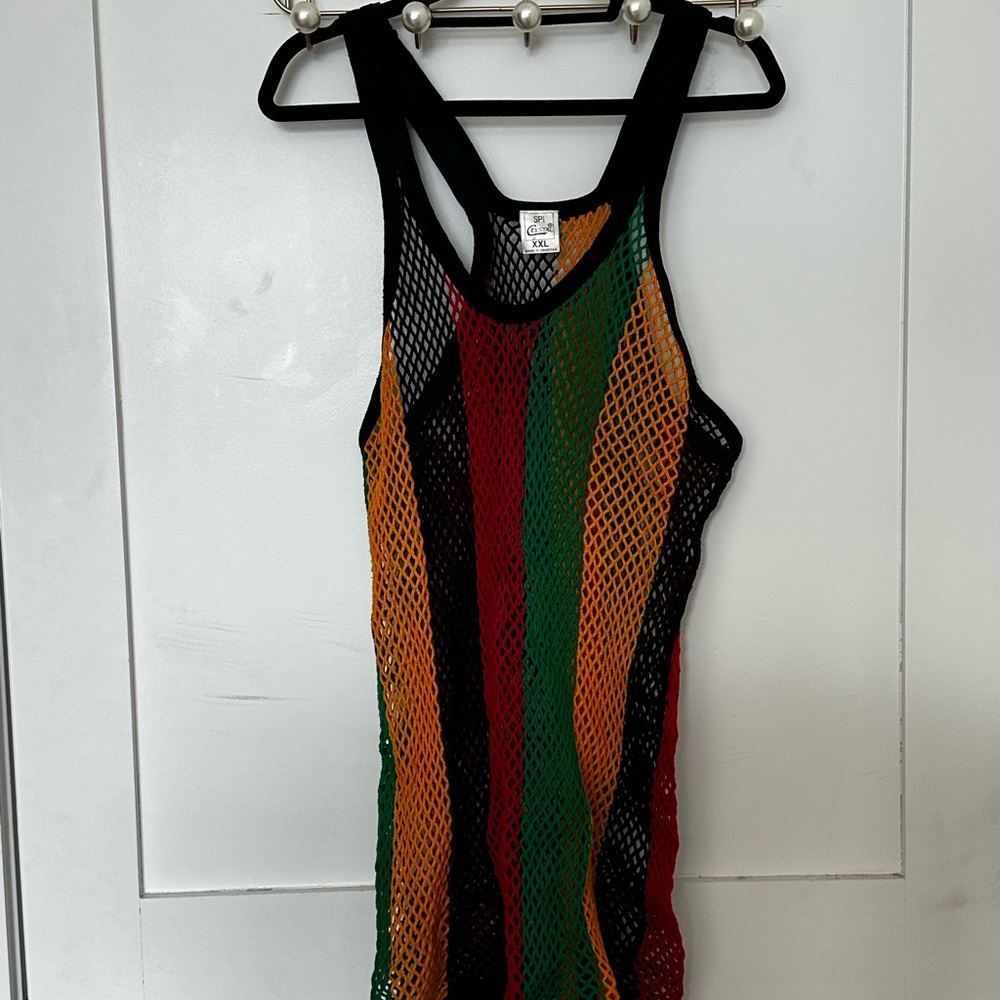 Mesh Swim Coverup